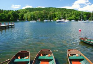 Image of boats on Lake Windermere