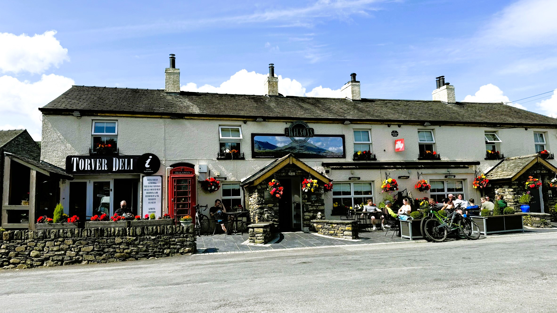 Image of the Wilson's Arms pub in Torver