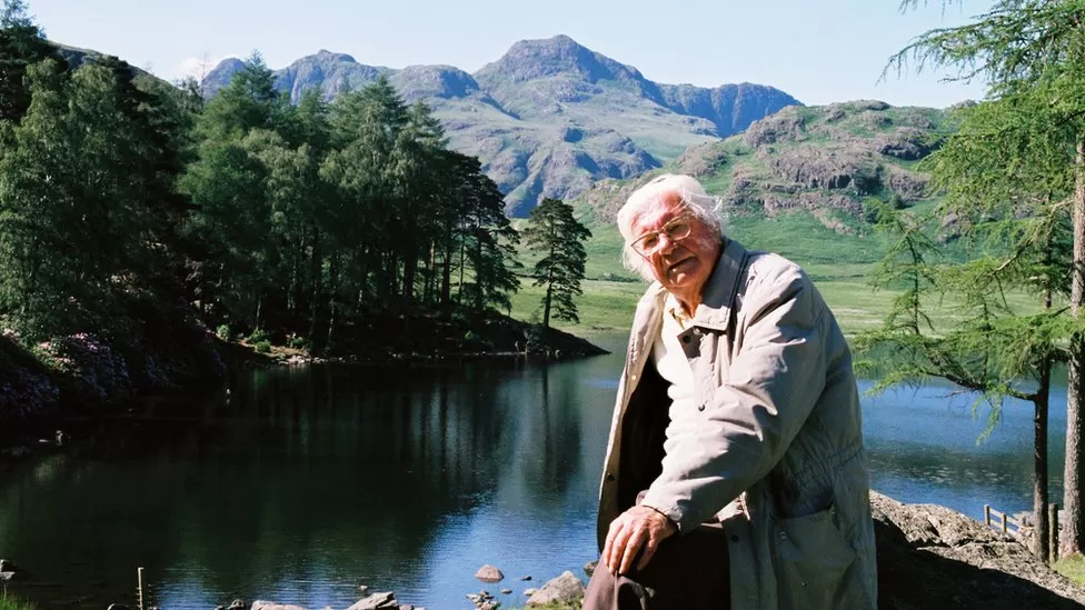 Image of Alfred Wainwright in the Langdale Valley