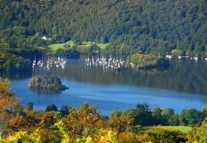 Image of Lake Windermere in summer