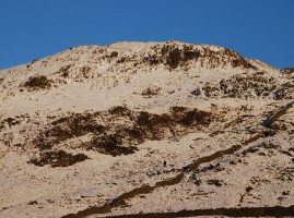 A snowy winter scene in the Lake District