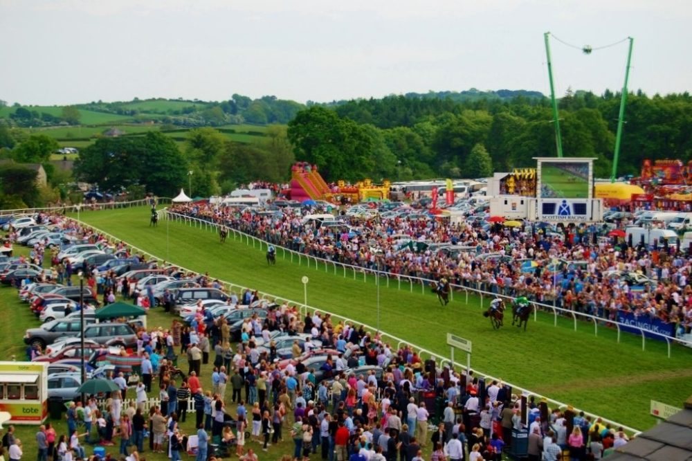 Cartmel races in the Lake District