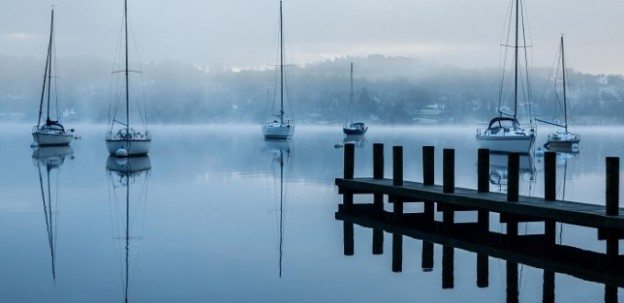 Misty morning at Windermere
