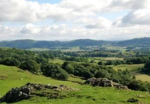 Cartmel Valley in summer 2018