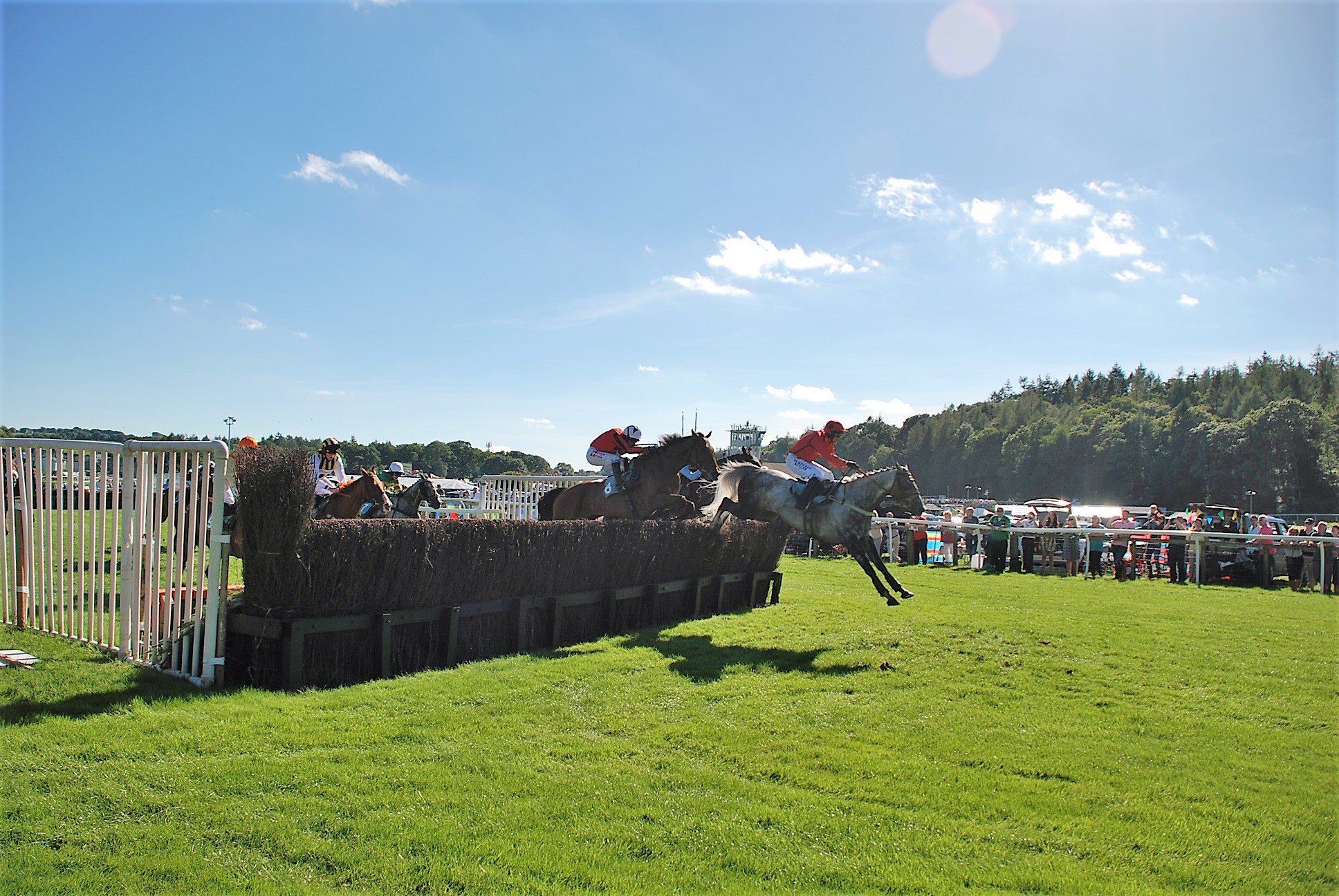 Horse racing at Cartmel 2016