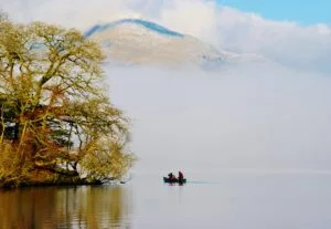 Kayaking on Coniston