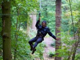 Swinging through Grizedale Forest wtih Go Ape