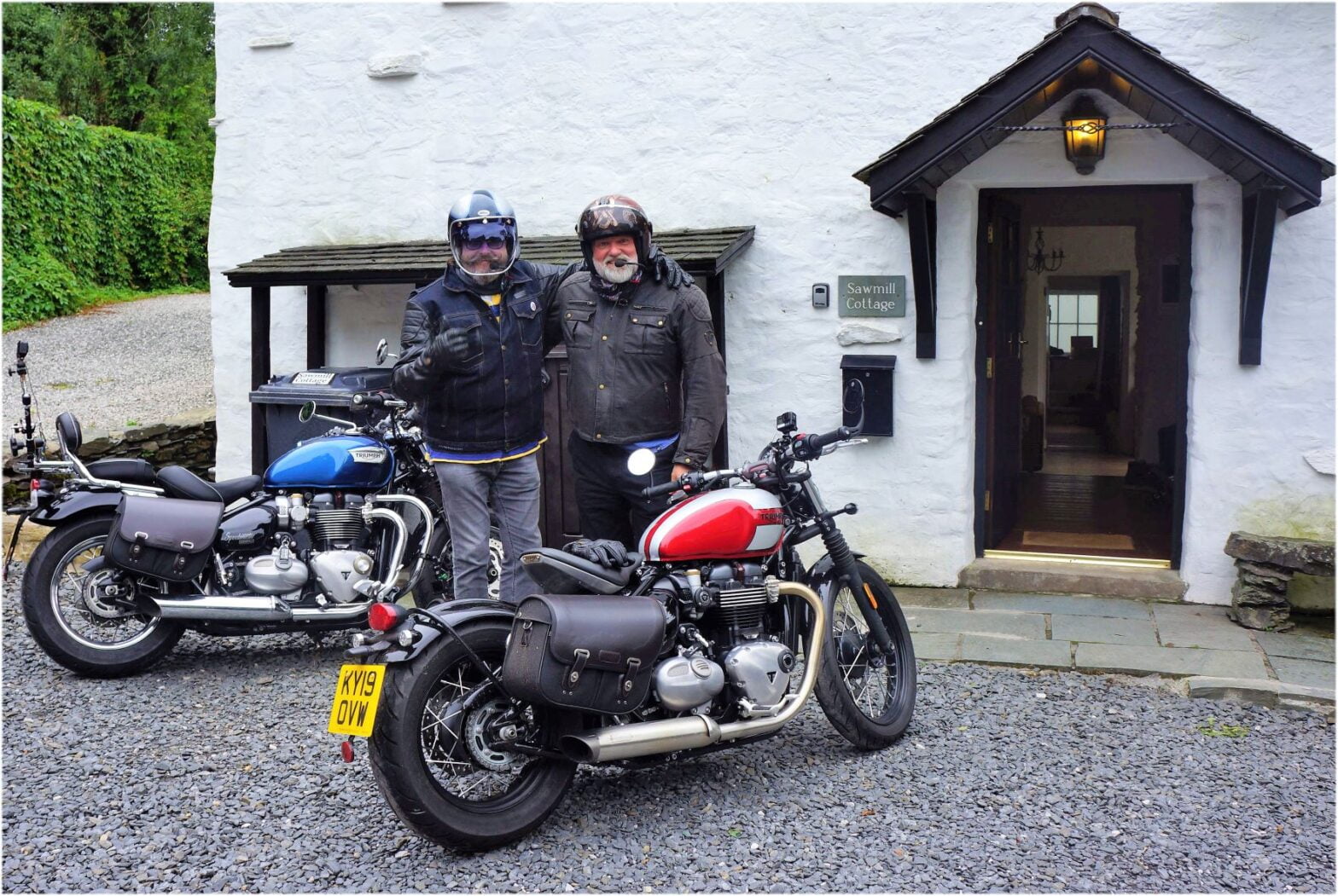 The Hairy Bikers at Sawmill Cottage