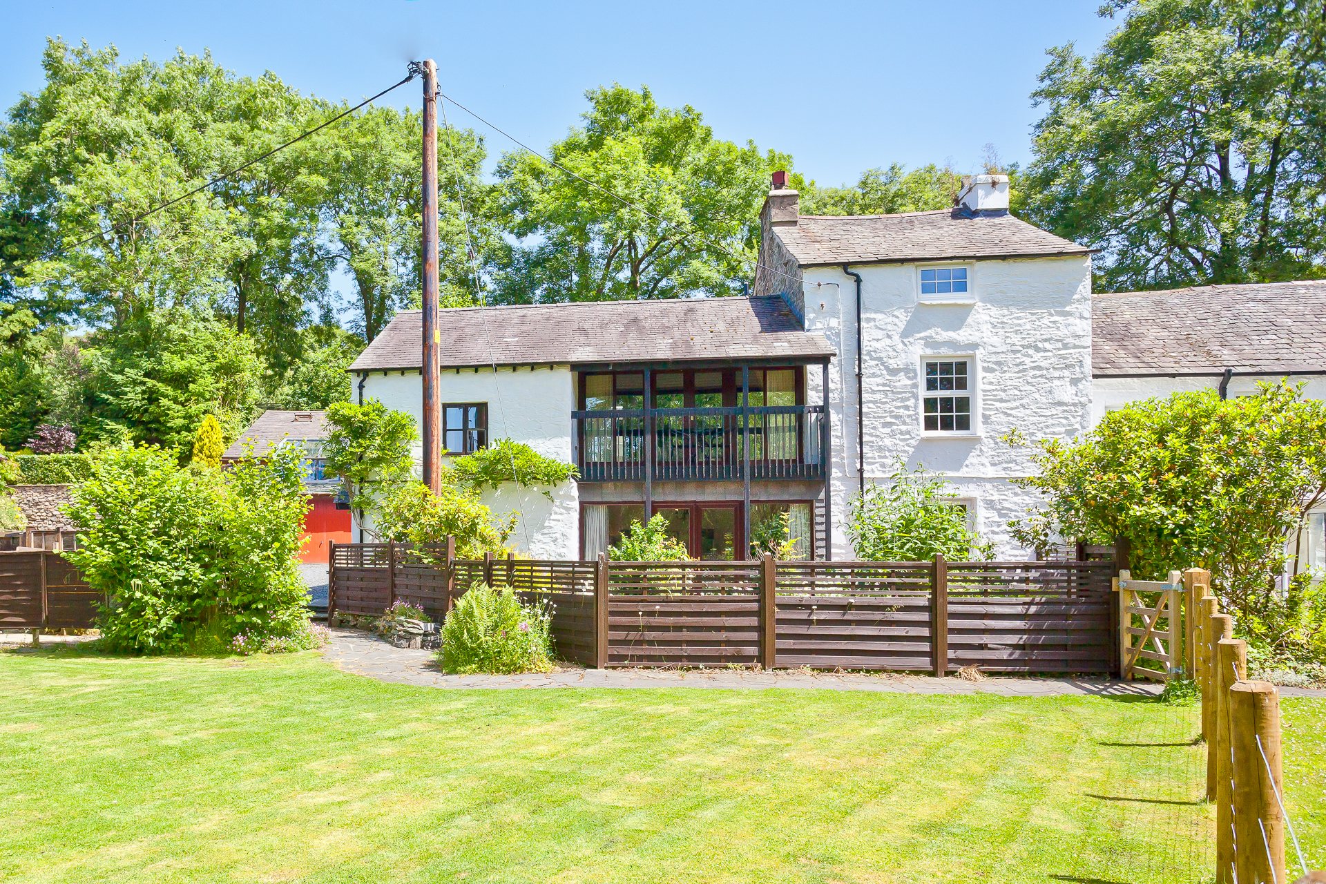 Sawmill Cottage in Summer 2019