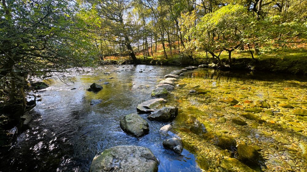 Stepping stones over the River Duddon