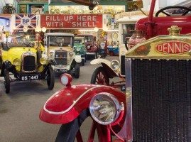 Vintage cars in the Lakeland Motor Museum