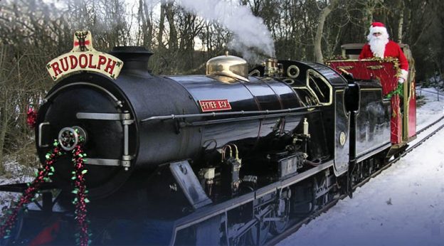 Steam train at the Ravenglass & Eskdale Railway