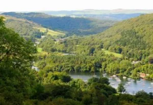 River Leven from Gummers Howe
