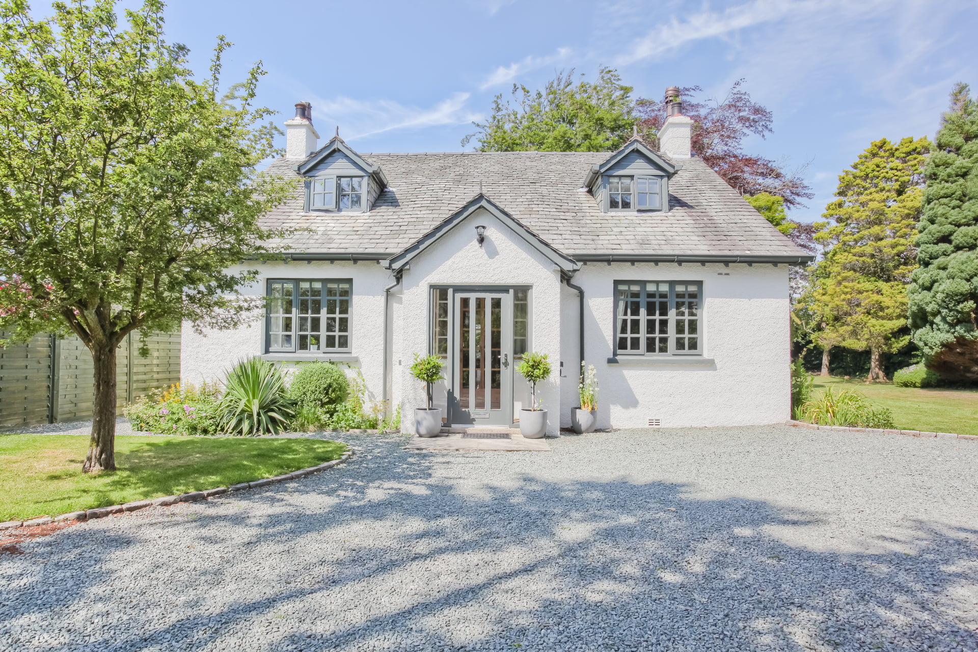 The front of Weavers Cottage in Cartmel