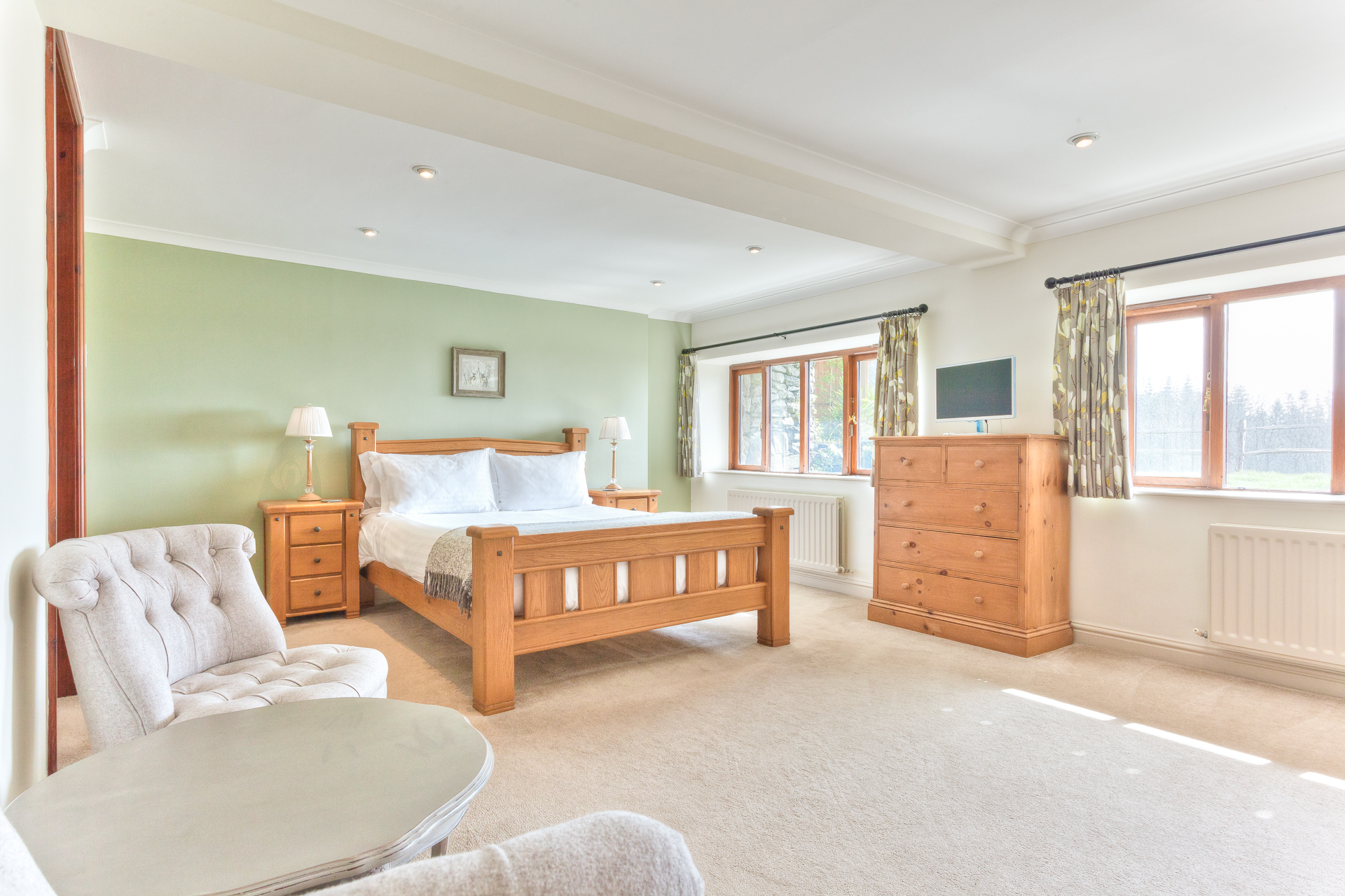 Large bedroom at Cartmel Hill