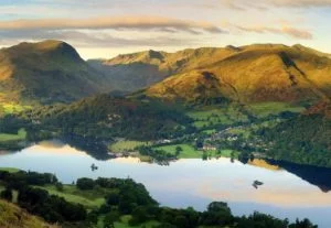 Image of Ullswater in autumn
