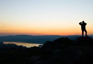 View from Brant Fell near Windermere