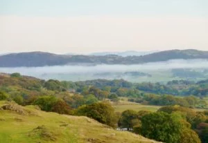 The View of Cartmel Valley from Howbarrow