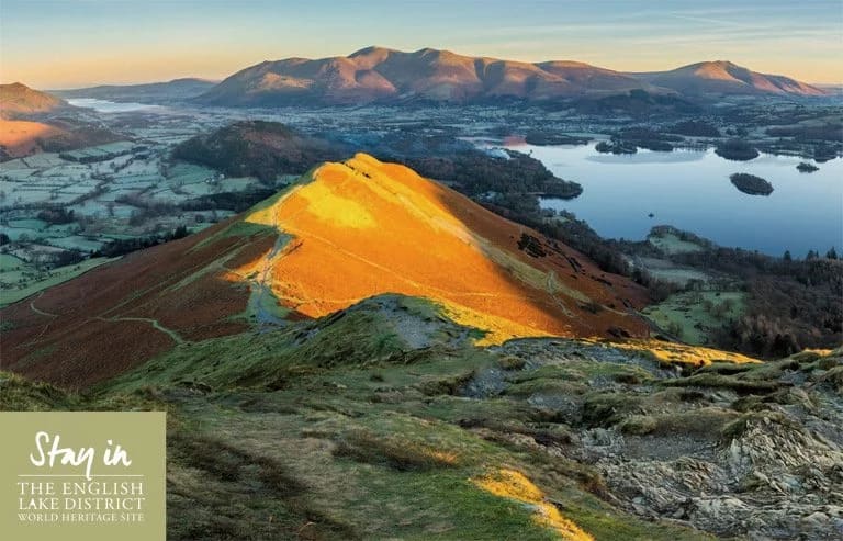 Catbells in the Lake District in autumn