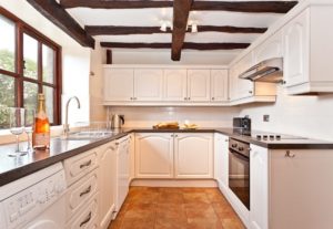 Luxury kitchen in Carree Cottage