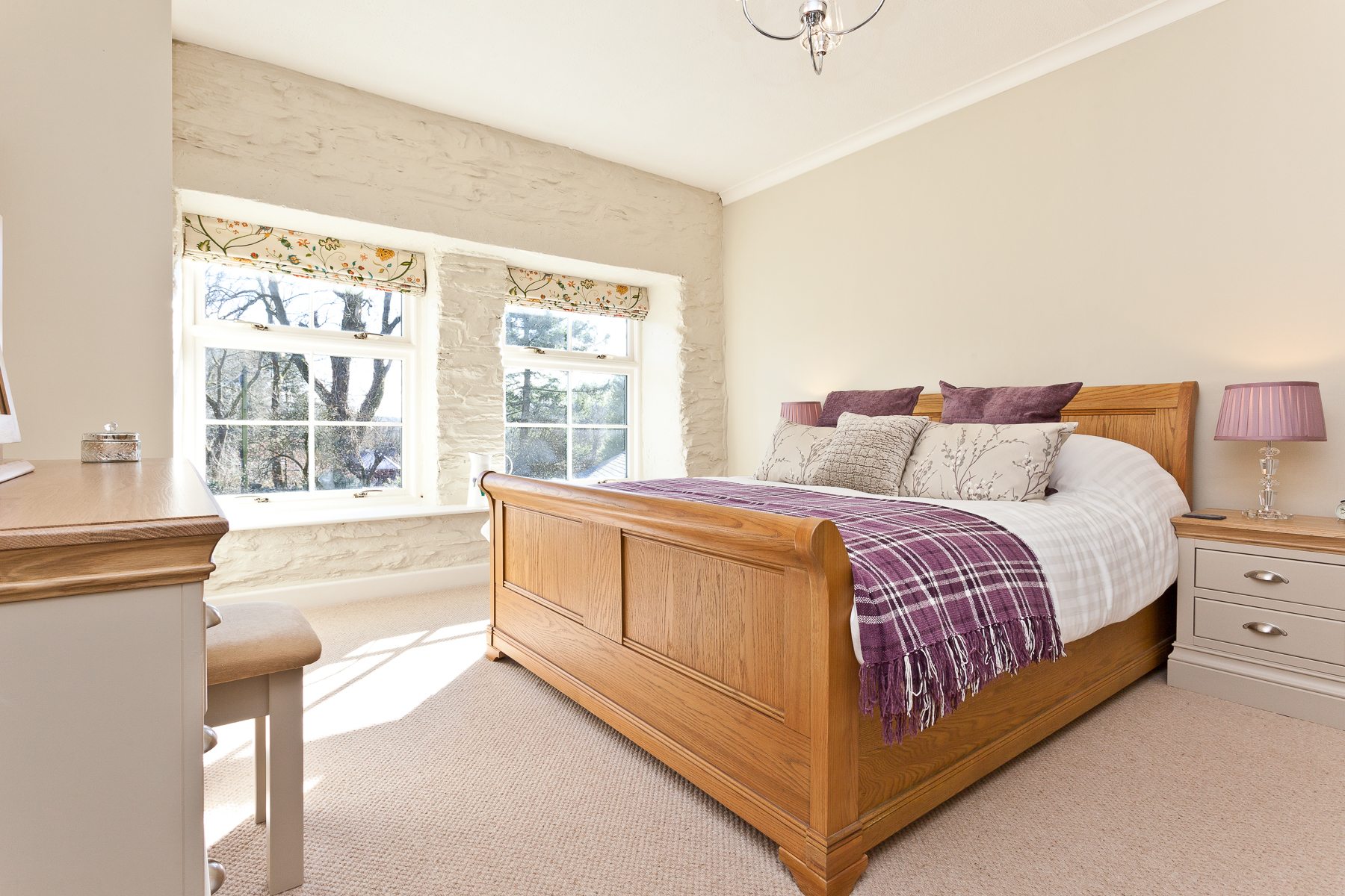 One of the King Size Bedrooms at Charcoal House